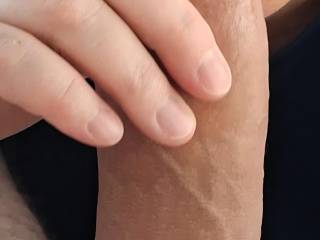 My face with cum after long cock sucking