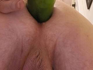 Saw this unusually shaped green pepper at the store, instantly knew I wanted to stuff my ass with it. Hope you enjoy watching as much as I enjoyed using it
