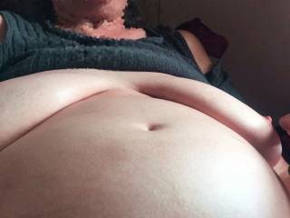 Laying back on the bed, legs apart so the guest can have somewhere to sit. He reaches out and asks to play with a nipple. \'Of course you can - considering what your other hand is doing to my cunt\' she laughed - with her nipple already hard