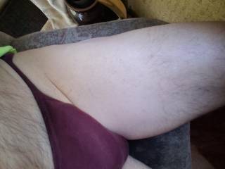 Love wearing these, makes my cock hard. Who wants to take them off?