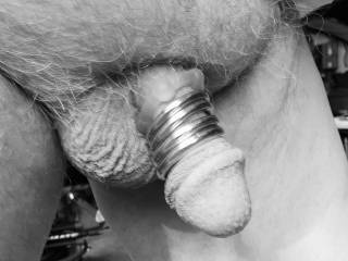Who likes a 4 steel ringed soft cock to play with?