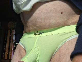 Playing in my undies