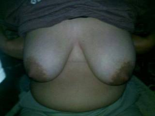 my girlfriend big ol titties