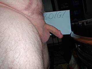 Hubby's cock for the enjoyment of the ZOIG nation!