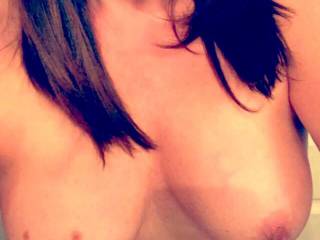 Love showing my new nipples rings off! Can\'t wait to show them off in New Orleans this weekend!