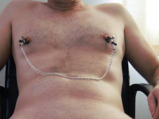 Fun with Nipple Clamps & Sound