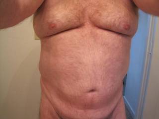 Pic of my belly and chest