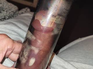 Pumping my dick