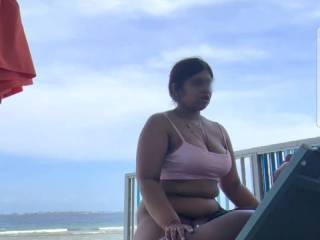 Indian Girl Risky Outdoor Session 💦🇮🇳🏖