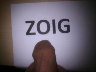 my dick for zoig