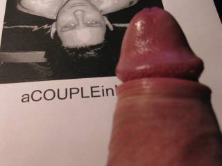 Picture of my cock for aCOUPLEinLOVE - this time with foreskin back