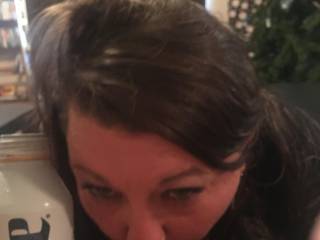 Madison swallowing my cock