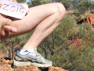 Proving we are real in the bush :)