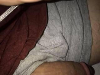 Any ladies wanna doo this in her mouth a few times before I dip it into your wager slits?