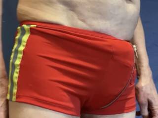 After to slip \'Him\' back inside the undies there is now a much more apparent bulge, as Mt Stiffie strains the undies.  !!!