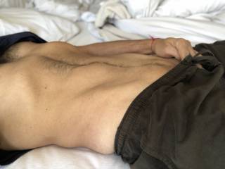 Wishing somebody would undress me and suck hard