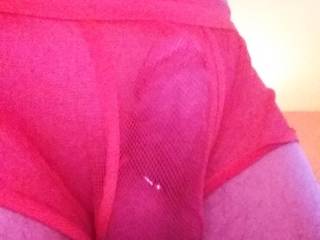 Orange mesh undies. 😉