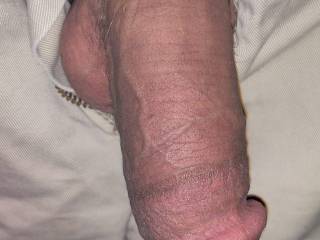 Waiting for my wife's pretty little wet pussy for her to wrap around my dick. What do u all think