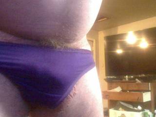 nice purple thong