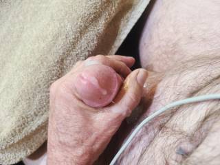 Showing off my cum after watching a video of Ms robbiesf pussy getting fucked and filled with cum. Watch the video of Ms robbiesf at https://www.zoig.com/play/14530331