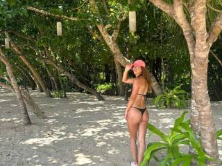 At the beach