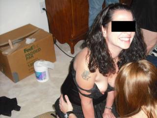 J riding the sybian