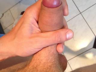 Mmmm, such a sexy cock! Would love to feel you deep inside me, fingering my bum as you shoot your cum deep inside me xxx