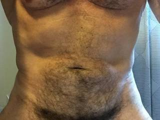 My hairy body, see anything you like?