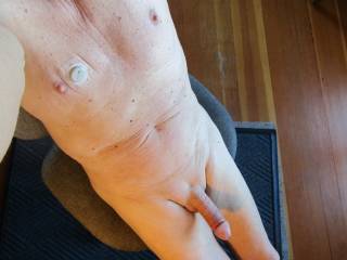 Laying it all out. Smooth, hard, ready.