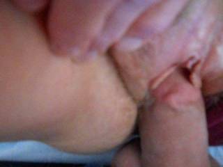 parted panties for fuck, spread,finger play until a cumshot on her cunt. Play along and cum too.