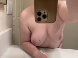 Take me like this so I can watch you fucking me in the mirror🥵