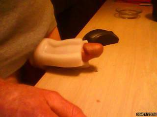 Playing with my cock