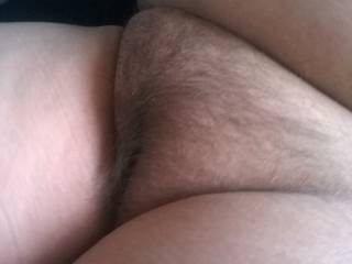 BBW wife's plump hairy pussy. Who wants to lick? Fuck?