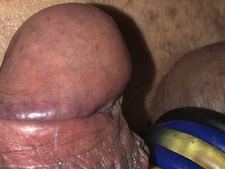 My Little Cock and Balls bound up