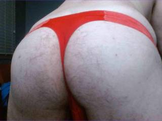 Red thong