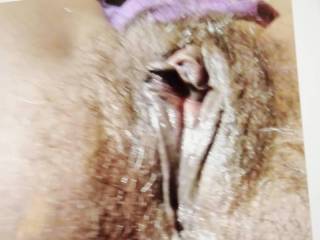 Would give her a nice cream pie and then lick 👅 her whole body clean!