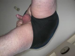 A view of me in my undershaft undies