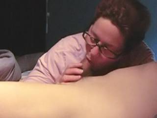 Wife handles and sucks my cock while we watch porn. You like?