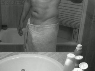 Me in the bathroom