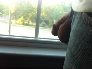 Waiting for you to drive by