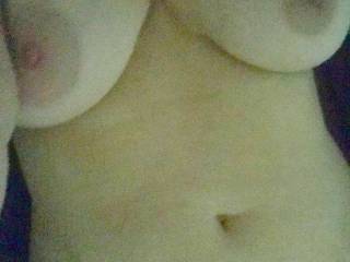 A selfie I took for hubby