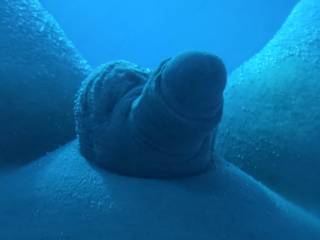 Underwater dick.