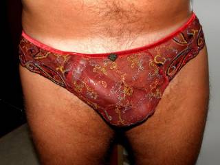 I try on wife´s panties,they feels so good,mmm..................