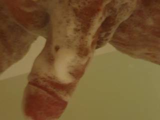 Really looking for someone to help me....I lathered the soapy foam...now I need someone to join in the foam party!? Mmmm