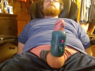 Was relieving some stress with a hands-free cum shot while watching a video on Zoig. Such great people and content on here. Hope you enjoy.