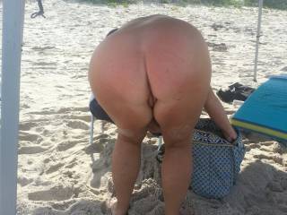 another pic of wife at nude beach