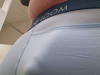 Nice dick print in my new boxer briefs.