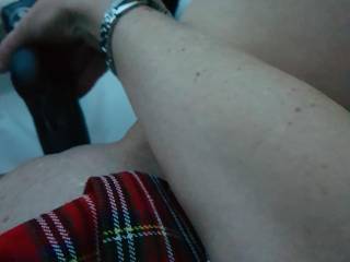 fucking my freshly shaved pussy xx