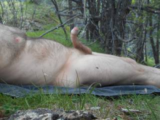 Excited to get nude in public!