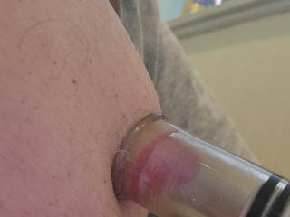 I have very sensitive nipples.